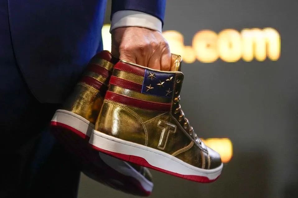Donald J. Trump Sneakers Never Surrender